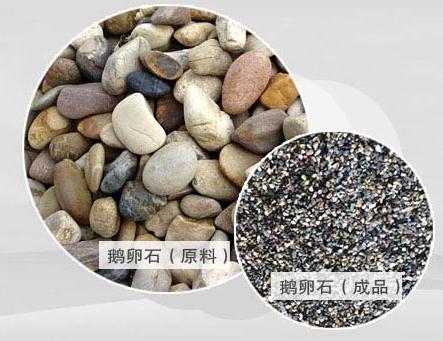 鵝卵石制砂 鵝卵石制砂