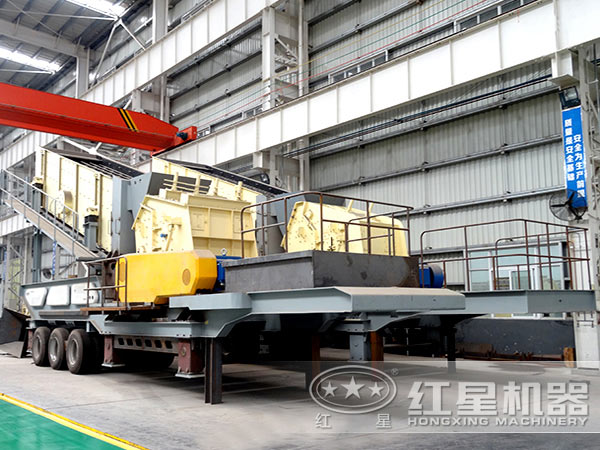 小型車載移動破碎機 小型車載移動破碎機