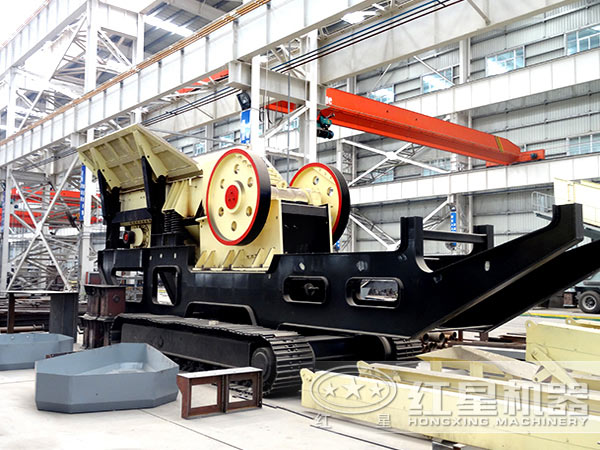 紅星小型車載移動破碎機 紅星小型車載移動破碎機