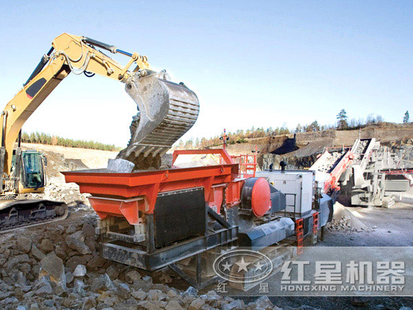 建筑垃圾破碎回收現(xiàn)場 建筑垃圾破碎回收現(xiàn)場