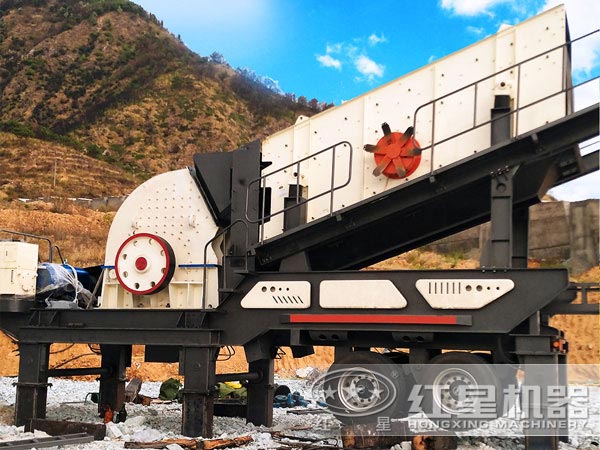 紅星車載移動碎石機 紅星車載移動碎石機