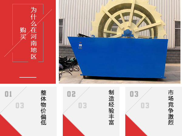 為什么在河南地區(qū)選購小型洗砂機 為什么在河南地區(qū)選購小型洗砂機