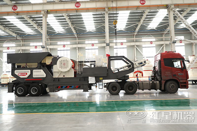 移動(dòng)粉絲機(jī)配置鄂破，搭載車頭直接行走