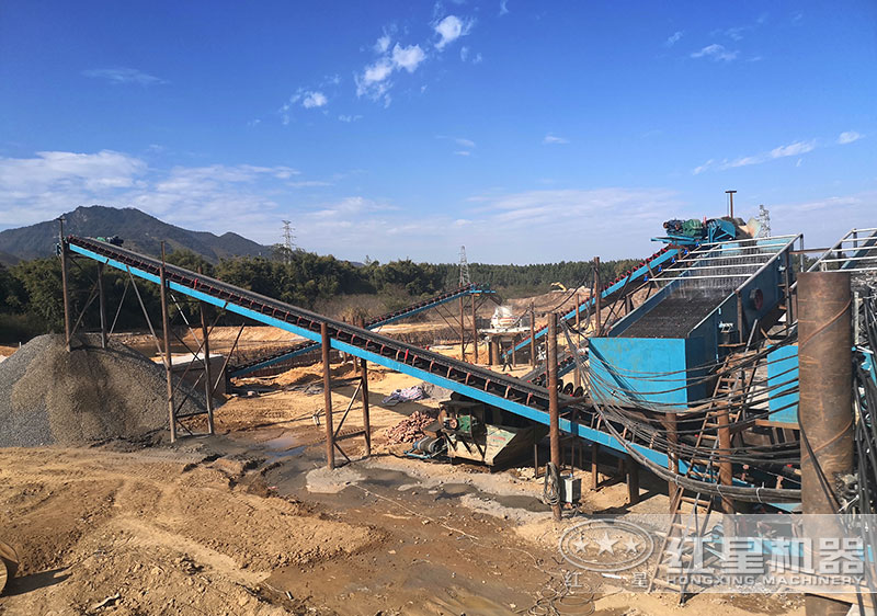 機(jī)制砂石需求量大，大小規(guī)模砂石廠開辦起來