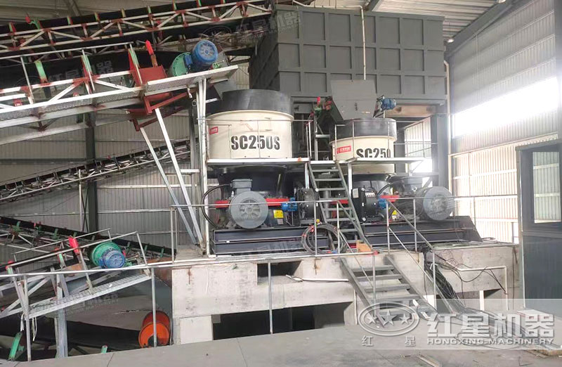 鄂破+SC250S圓錐破+給料機+配套設(shè)備 鄂破+SC250S圓錐破+給料機+配套設(shè)備
