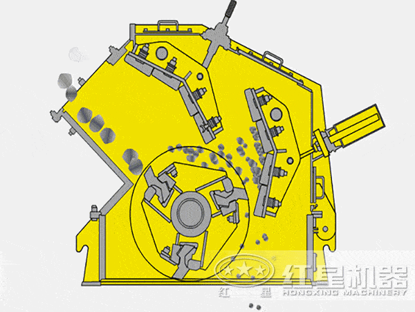 反擊式石頭破碎機工作原理 反擊式石頭破碎機工作原理
