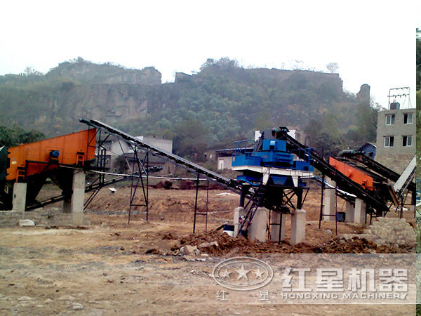 高速公路石料生產(chǎn)線現(xiàn)場(chǎng)示意圖 高速公路石料生產(chǎn)線現(xiàn)場(chǎng)示意圖