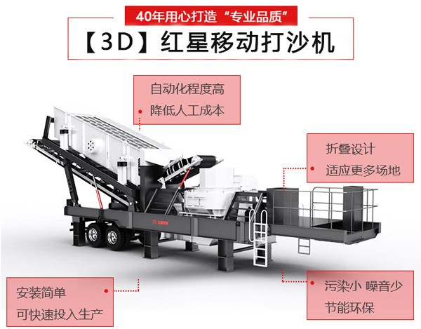 3D紅星移動打沙機圖片 3D紅星移動打沙機圖片