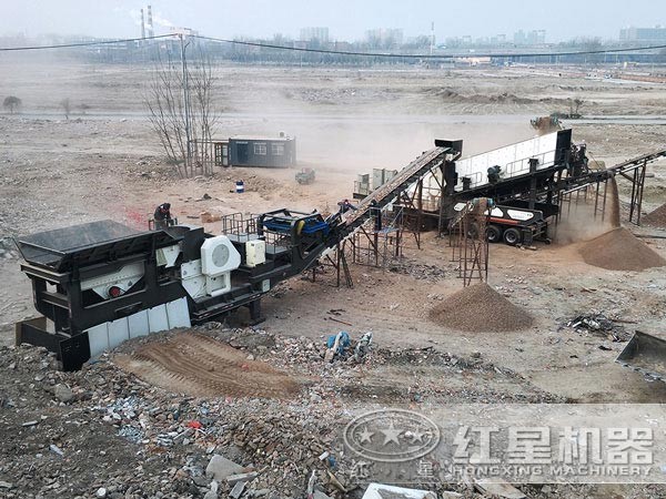 移動式 2000噸建筑垃圾處理生產(chǎn)線 移動式 2000噸建筑垃圾處理生產(chǎn)線