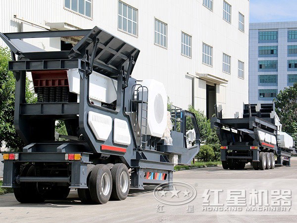 高清車(chē)載移動(dòng)青石破碎制砂機(jī) 高清車(chē)載移動(dòng)青石破碎制砂機(jī)