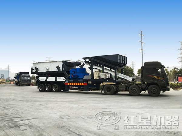 小型車(chē)載制沙機(jī)一體式 小型車(chē)載制沙機(jī)一體式