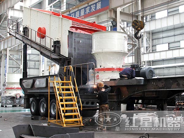 紅星車載式流動打砂機制造進行中 紅星車載式流動打砂機制造進行中