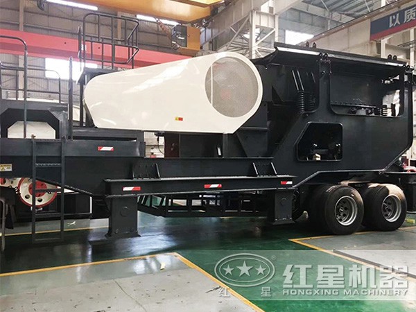 輪胎式移動(dòng)鄂式破碎機(jī) 輪胎式移動(dòng)鄂式破碎機(jī)