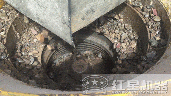 河卵石破碎機破碎效果圖 河卵石破碎機破碎效果圖