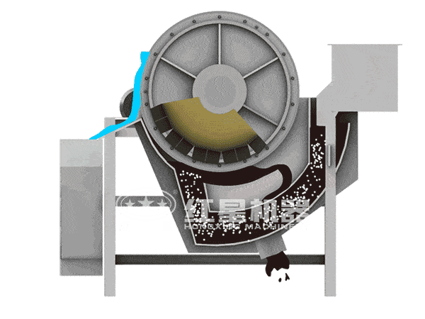 水渣磁選機(jī)原理圖 水渣磁選機(jī)原理圖