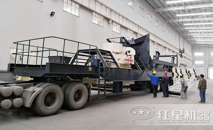 移動式青石制砂機(jī)