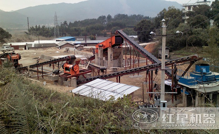 固定式建筑垃圾制砂生產(chǎn)線 固定式建筑垃圾制砂生產(chǎn)線