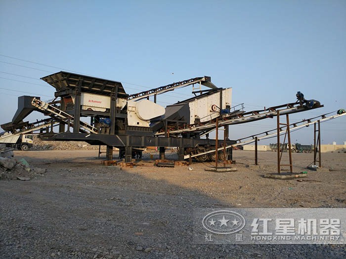 沖擊式移動(dòng)破碎站環(huán)保，綠色生產(chǎn)