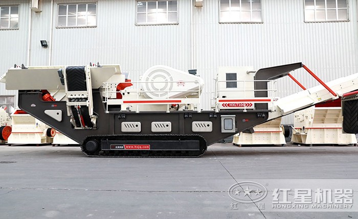 履帶式車載移動破碎機(jī) 履帶式車載移動破碎機(jī)
