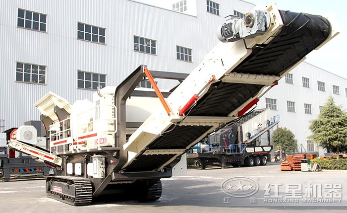 履帶式建筑垃圾破碎機(jī) 履帶式建筑垃圾破碎機(jī)