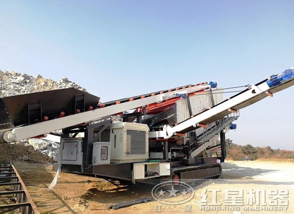 移動式石子破碎機(jī) 移動式石子破碎機(jī)