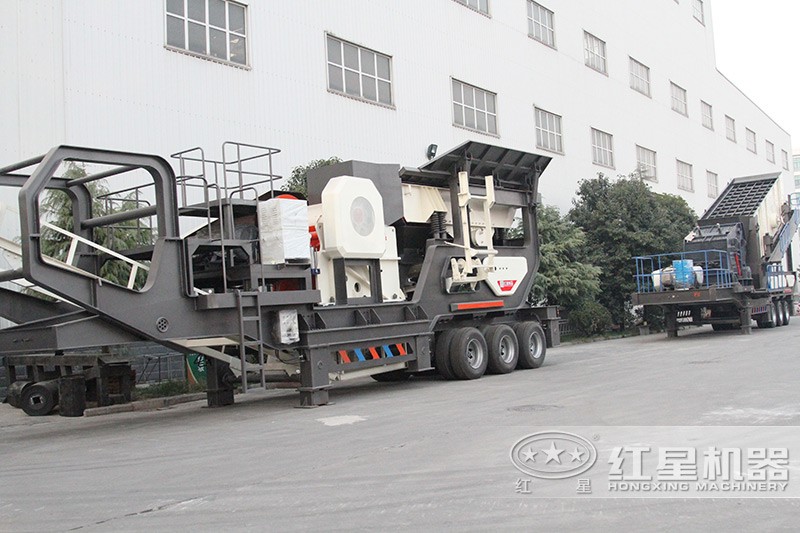 移動式建筑垃圾破碎機 移動式建筑垃圾破碎機
