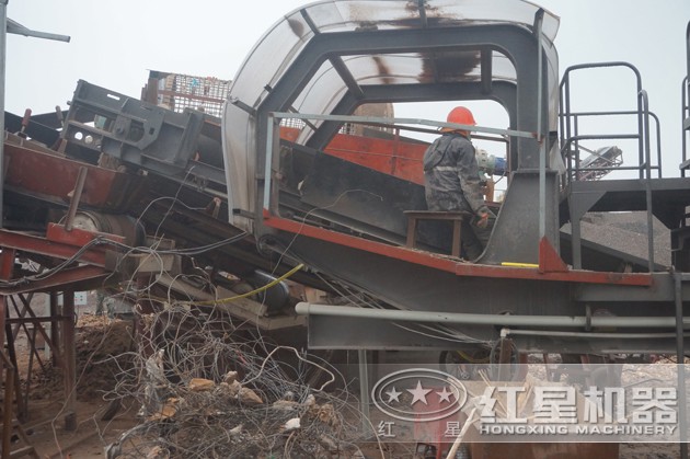 建筑垃圾粉碎時要除掉鋼筋 建筑垃圾粉碎時要除掉鋼筋