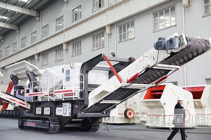 履帶移動式石頭破碎機(jī) 履帶移動式石頭破碎機(jī)