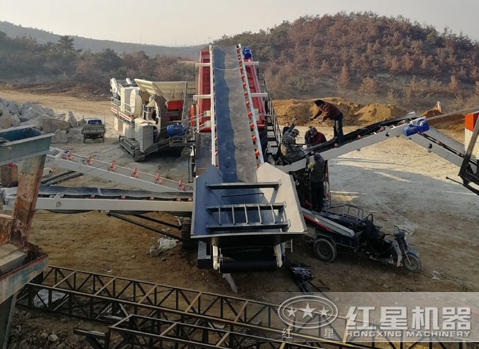 車載履帶式破碎站 車載履帶式破碎站