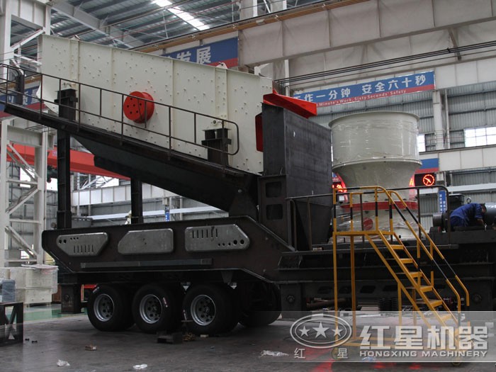 移動(dòng)單缸圓錐破碎車 移動(dòng)單缸圓錐破碎車