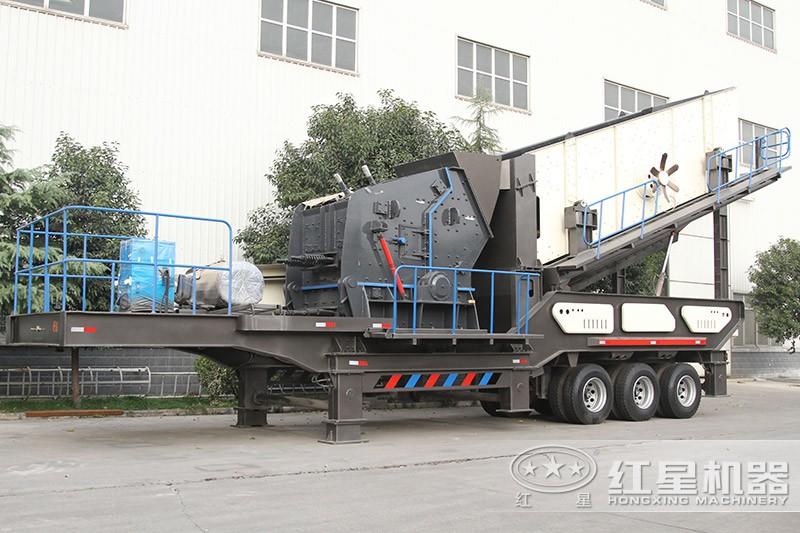 移動式反擊破碎機 移動式反擊破碎機
