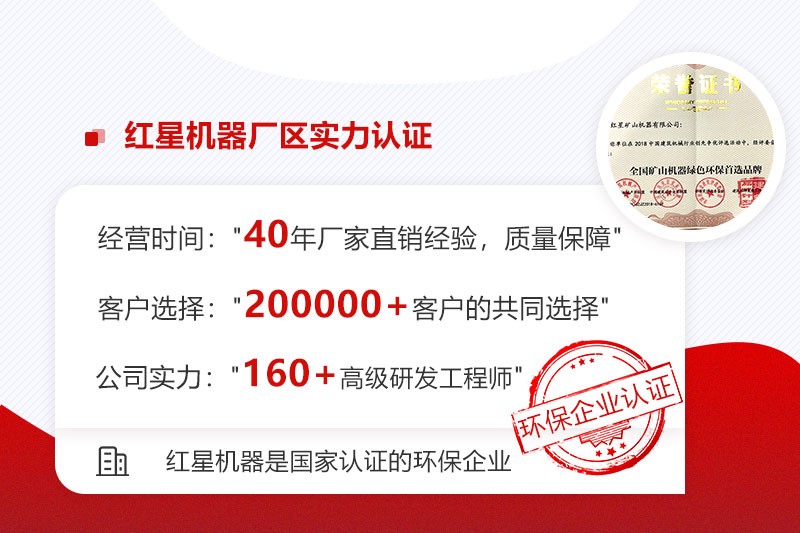 紅星實(shí)力強(qiáng)，投資對(duì)輥式制砂機(jī)選紅星