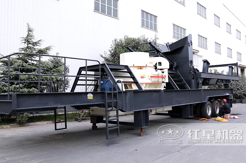 車載移動碎石機 車載移動碎石機