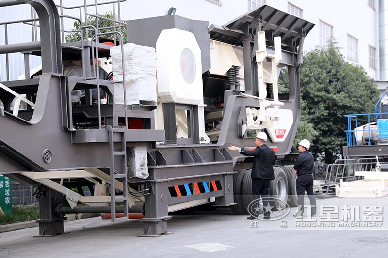 車載移動碎石機 車載移動碎石機