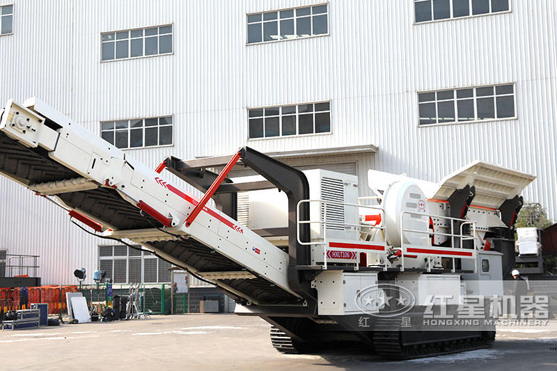 履帶式移動69破碎石機(jī)