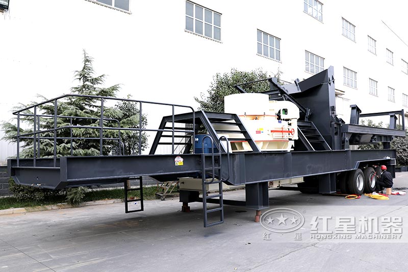 車載環(huán)保石子打沙機 車載環(huán)保石子打沙機