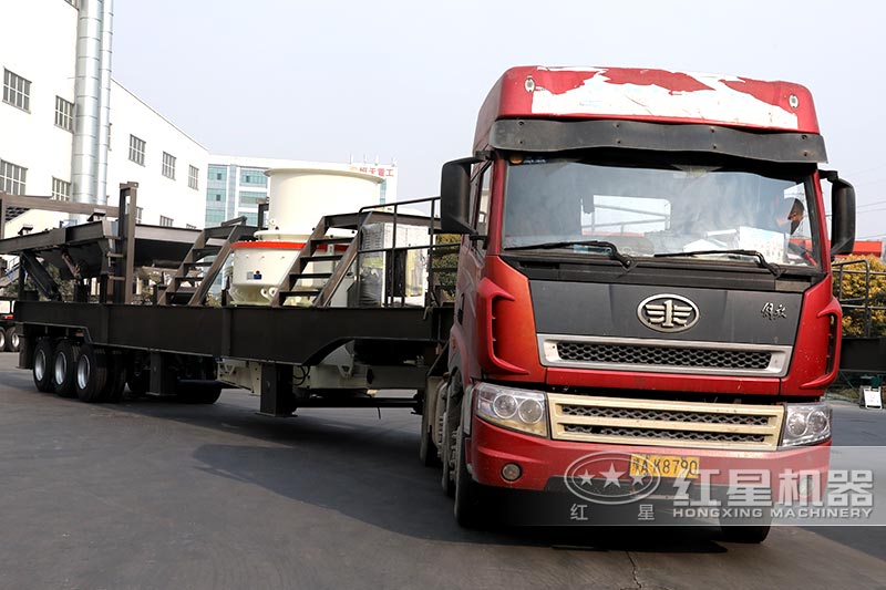 車載環(huán)保石子打沙機發(fā)貨 車載環(huán)保石子打沙機發(fā)貨