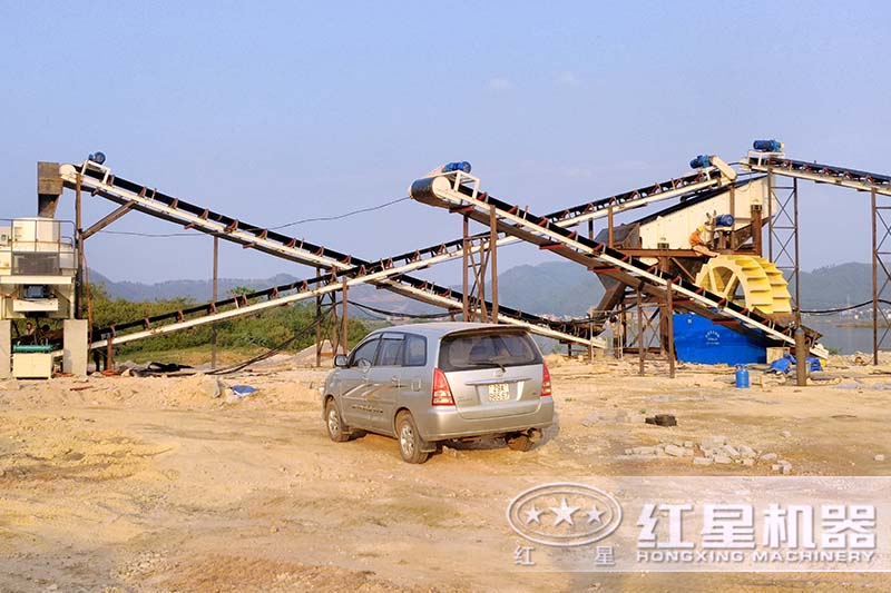 風(fēng)化沙制砂機(jī)客戶現(xiàn)場(chǎng)實(shí)景 風(fēng)化沙制砂機(jī)客戶現(xiàn)場(chǎng)實(shí)景