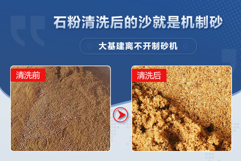 石粉清洗前后對比 石粉清洗前后對比