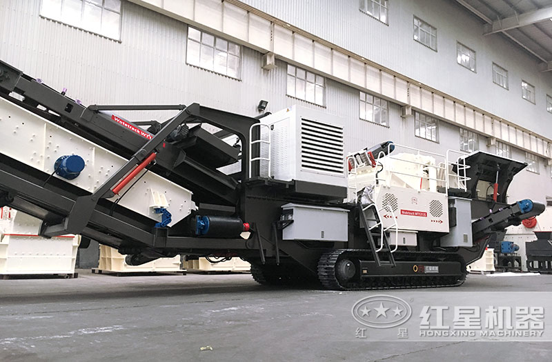 履帶移動沙石粉碎機 履帶移動沙石粉碎機