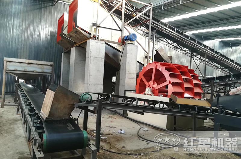 大型水洗砂設備現場 大型水洗砂設備現場