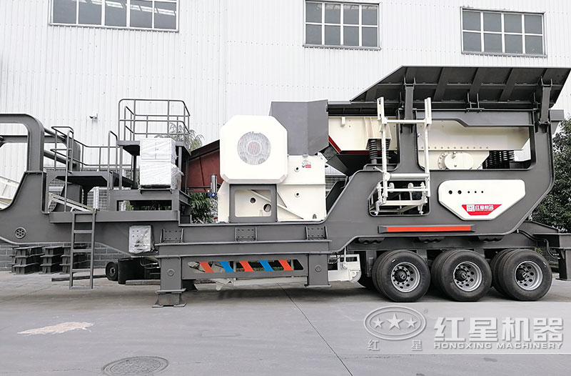 移動(dòng)破碎機(jī)搭載顎式破碎機(jī) 移動(dòng)破碎機(jī)搭載顎式破碎機(jī)