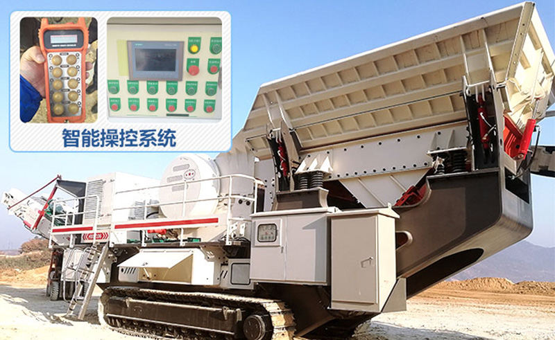 移動制砂機(jī)PLC智能操作控制系統(tǒng)，可遠(yuǎn)程控制