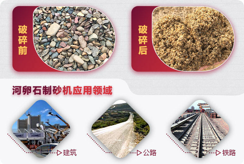 河卵石破碎后可用于多種領(lǐng)域 河卵石破碎后可用于多種領(lǐng)域