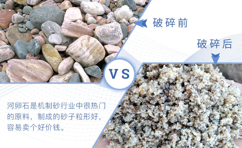 河卵石制砂好賣 河卵石制砂好賣
