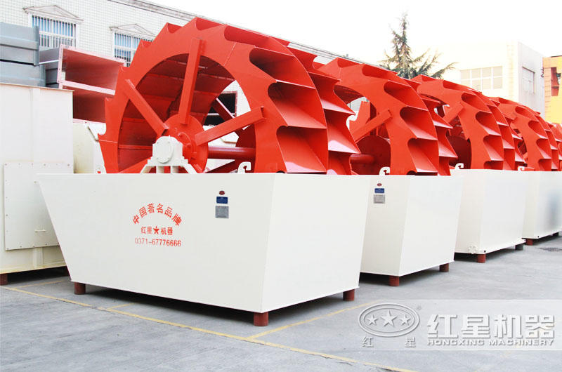 洗砂機用于沙場清洗，洗凈度高達(dá)99%
