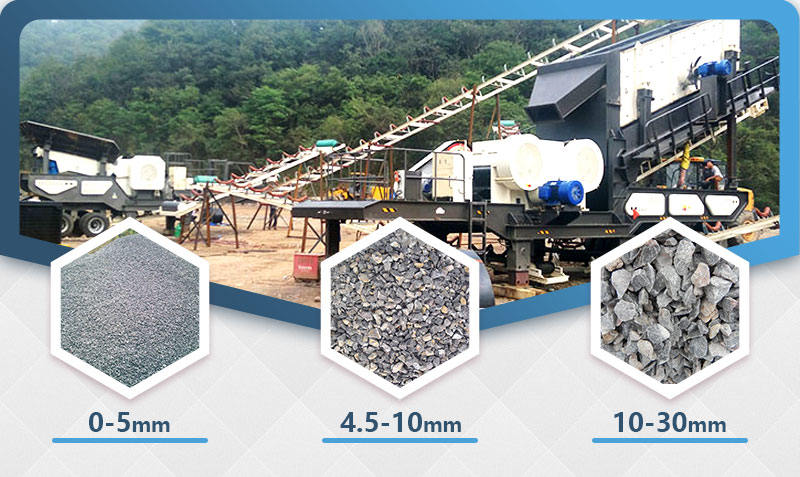 移動(dòng)式瀝青路面破碎機(jī)，可處理廢舊瀝青、水泥塊、混凝土塊等