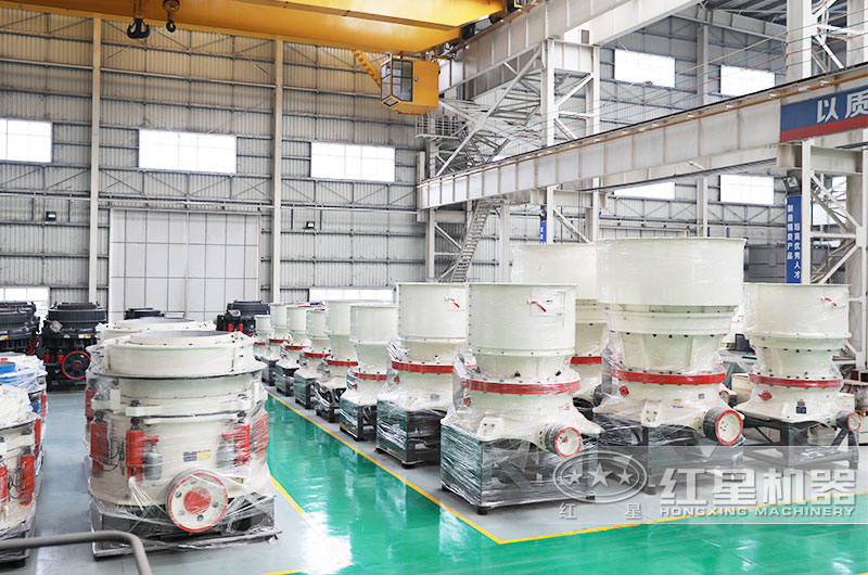 中碎圓錐式破碎機，適用于高硬度物料
