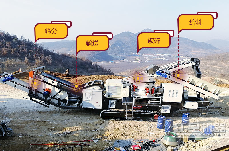 流動碎石機(jī)生產(chǎn)現(xiàn)場 流動碎石機(jī)生產(chǎn)現(xiàn)場