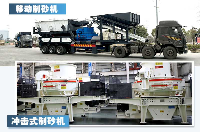 兩款新型制砂機，詳情如下